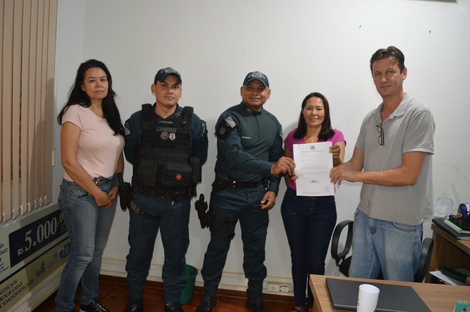 Imagem de compartilhamento para o artigo PM e SAS se unem para iniciar projeto Patrulha Mirim do Trânsito em Coxim da MS Todo dia